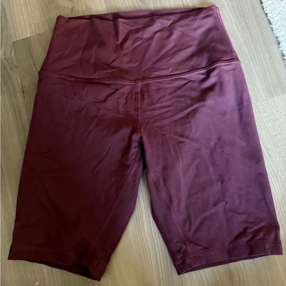 Lulu lemon 8 inch align HR biker shorts